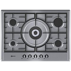 NEFF T25S56N0GB 70cm, Wok, 4 burners, cast iron supports