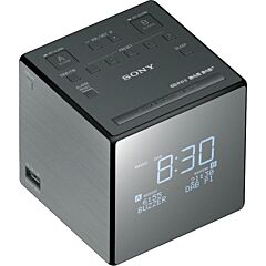 Sony XDRC1DBPCEK Portable Mirrored Digital Clock Radio 