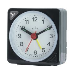 Acctim 25/738BB Black Ingot Alarm Clock
