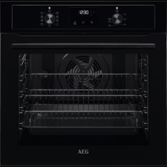 AEG BEX33501EB 59.4cm Built In Electric Single Oven - Black