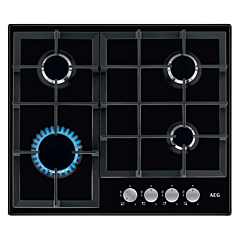 Aeg HGX64200SB 60cm Slimline Gas Hob - Black