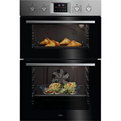 AEG OU5CP40M 61L Double Electric Oven - Stainless Steel