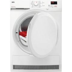 Aeg TR708L0B 8Kg Heat Pump Tumble Dryer - White