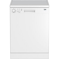 Beko DFN05320W Full Size Dishwasher with 13 Place Settings 