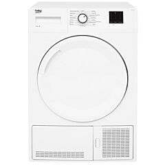 Beko DTBC10001W 10Kg Condenser Tumble Dryer With Sensor Programmes - White