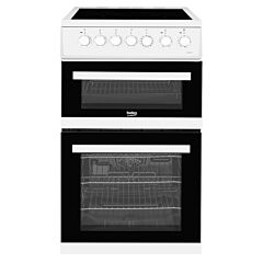 Beko EDVC503W 50cm Electric Double Oven - White