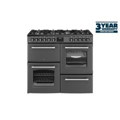 Belling 444411828 100cm Farmhouse Dual Fuel Range Cooker - Anthracite