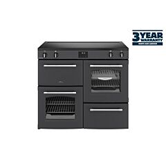 Belling 444411831 Farmhouse 100Cm Electric Induction Range Cooker - Anthracite