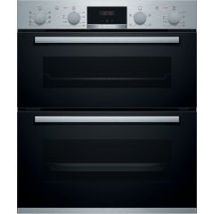 Bosch NBS533BS0B Series 4 Built-Under Double Electric Oven