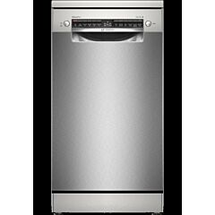 Bosch SPS4HMI14G Series 4 45cm Slimline Free-standing dishwasher Anti-fingerprint Brushed Steel 