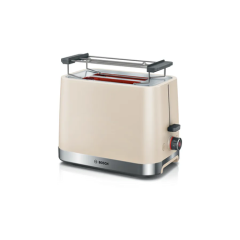 Bosch TAT4M227GB 2 Slice Toaster - Cream