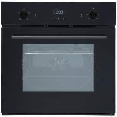 CATA CUL57PGBK.2 54 Litre True Fan Electric Oven in Black with Timer