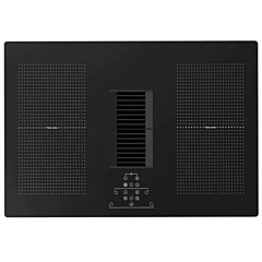 CATA ICONFLEX75DD 77cm Induction Hob With Downdraft - Black • 4 cooking zones (2 Flex) • LED Touch S
