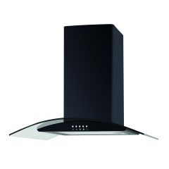 CATA UBSCG600BK 60Cm Curved Glass Cooker Hood