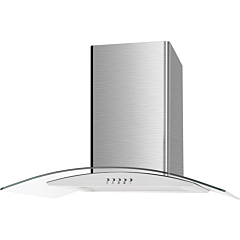 CATA UBSCG600SS 60Cm Curved Glass Cooker Hood 