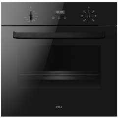 CDA SC223BL 59.5cm Electric Single Oven - Black