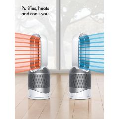 Dyson HP00 Heating + Cooling Pure Hot + Cool Air Purifier - White