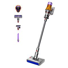 Dyson V12DETECTSUB Detect Slim Submarine Cordless Vacuum - 60 Minutes Run Time - Yellow/Nickel