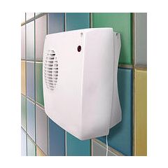 Eterna DFH2KW Downflow Bathroom Fan Heater 