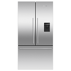 Fisher And Paykel RF540ADUX6 90cm wide Freestanding French Door Fridge Freezer with Ice & Water