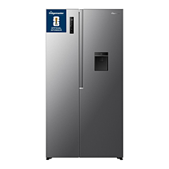 Fridgemaster MS91558DES 541L 60/40 Silver Fridge Freezer