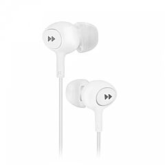 Groove GV-EB13-WE Earphones With Remote mic