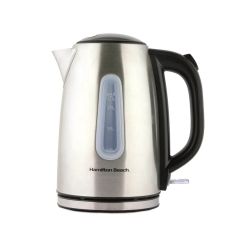 Hamilton Beach HB01402B 1.7L Brushed Rise Jug Kettle