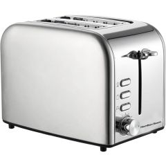 Hamilton Beach HB1718B2 Rise 2 Slice Toaster Brushed And Stainless Steel 