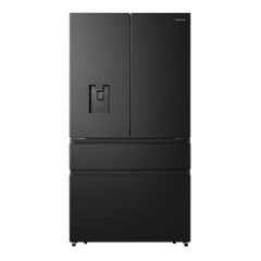 Hisense RF749N4SWFE 91.4cm 50/50 Frost Free Fridge Freezer - Black Inox