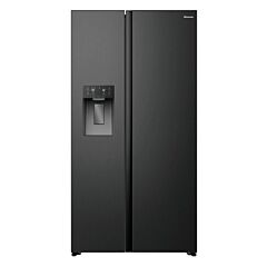 Hisense RS5P528STBE PureFlat Total No Frost American Side By Side - Black