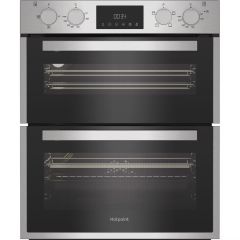 Hotpoint DUH10DIX Built Under Electric Fan Double Oven - Stainless Steel