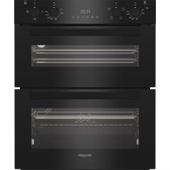 Hotpoint DUH12G1B Built Under Electric Fan Double Oven - Black