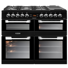 Leisure CS100F520K 100cm Cuisinemaster Dual Fuel Range Cooker