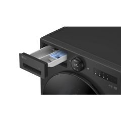 Lg F4X7009TBB 9kg 1400 Spin Washing Machine - Black