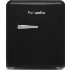 Montpellier MAB55K 46 Ltr Table Top Retro Mini Fridge Black 