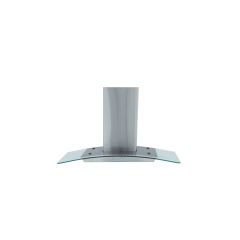 Montpellier MHG600X 60Cm Curved Glass Cooker Hood In Stainless Steel 400 M/3/Hr A Energy