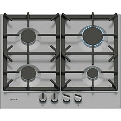 Neff T26CIP8N0 58.2cm Gas Hob - Stainless Steel