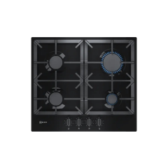 Neff T26DS49S0 60cm Gas Hob - Black