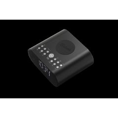 Roberts Radio ORTUSDABW DAB Charge DAB+/FM Bluetooth Clock Radio - Black