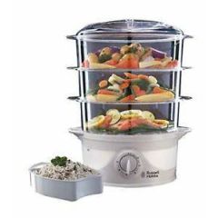 RUSSELL HOBBS 21140 3 Tier Food Steamer 