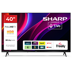 Sharp 2T-C40HE2245KB FHD TV in black