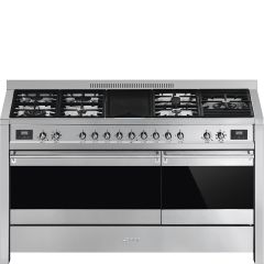 Smeg A5-81 150cm Opera Dual Fuel Range Cooker Stainless Steel