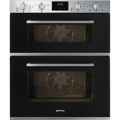 Smeg DUSF400B Cucina Under Counter Double Oven 