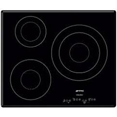 Smeg SE2631ID1 60cm 3 zone induction hob with bevelled edge