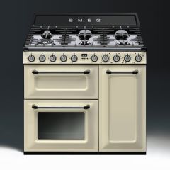 Smeg TR93P 90cm Victoria Dual Fuel Range Cooker