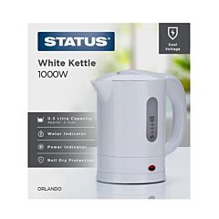 Status SDA036 Status Orlando 0.5L Dual Voltage Travel Kettle 