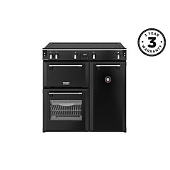 Stoves 444411853 Richmond 90Cm Electric Induction Range Cooker - Black