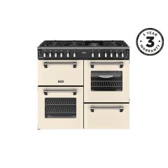 Stoves 444411857 Richmond 100Cm Dual Fuel Range Cooker - Cream