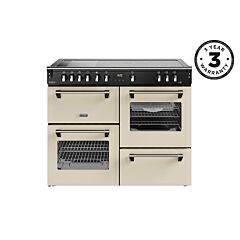 Stoves 444411879 Richmond Deluxe 110Cm Electric Induction Range Cooker - Cream