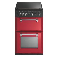 Stoves 444442900  550DFW Dual Fuel Range Cooker with Double Oven & Gas Hob - Jalapeno Red